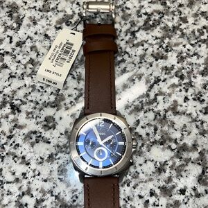 Fossil Privateer Chronograph
Medium Brown Leather Watch BQ2819